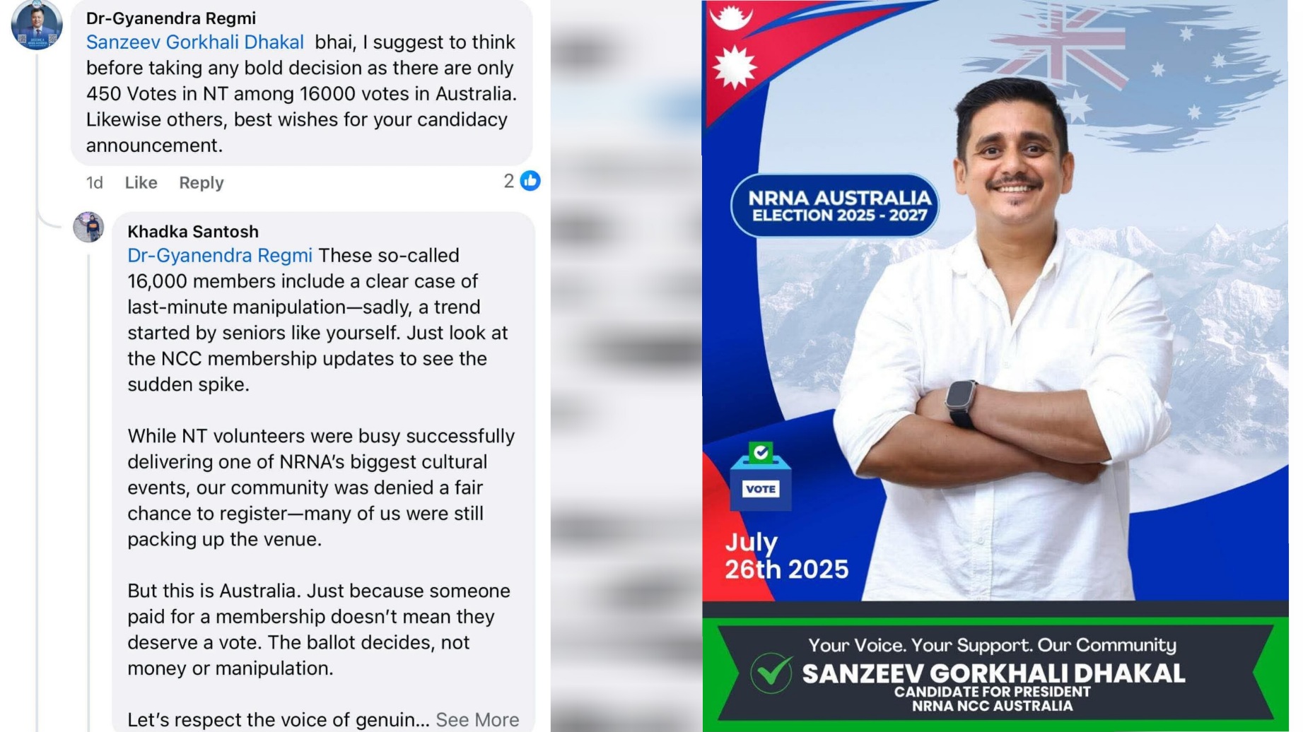 एनआरएनए निर्वाचन : डा. ज्ञानेन्द्र रेग्मीको टिप्पणीले समावेशिता र प्रतिनिधित्वबारे बहस चर्कियो